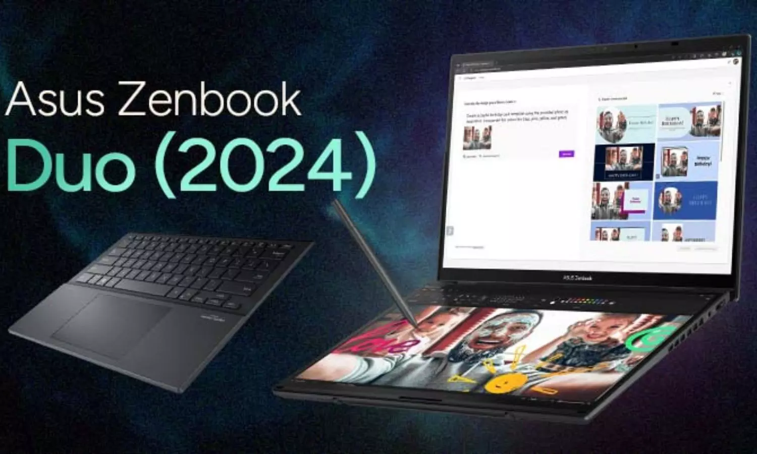 Asus ZenBook Duo 2024: Dual-Screen Marvel Launching in India on April 16