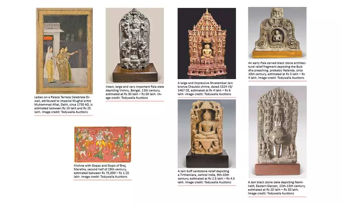 Exquisite range of classical Indian arts at Todywalla Auctions