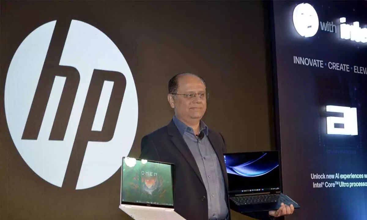 HP launches AI-backed gaming & content creation laptops in India