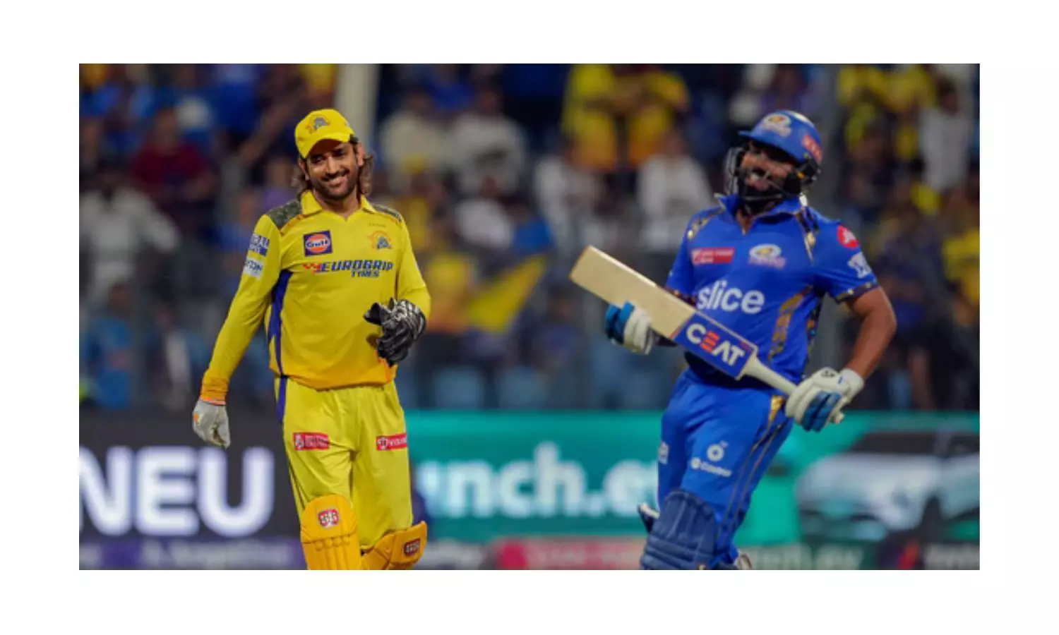 IPL 2024 MI vs CSK: Dhoni, Rohit embrace after pulsating match