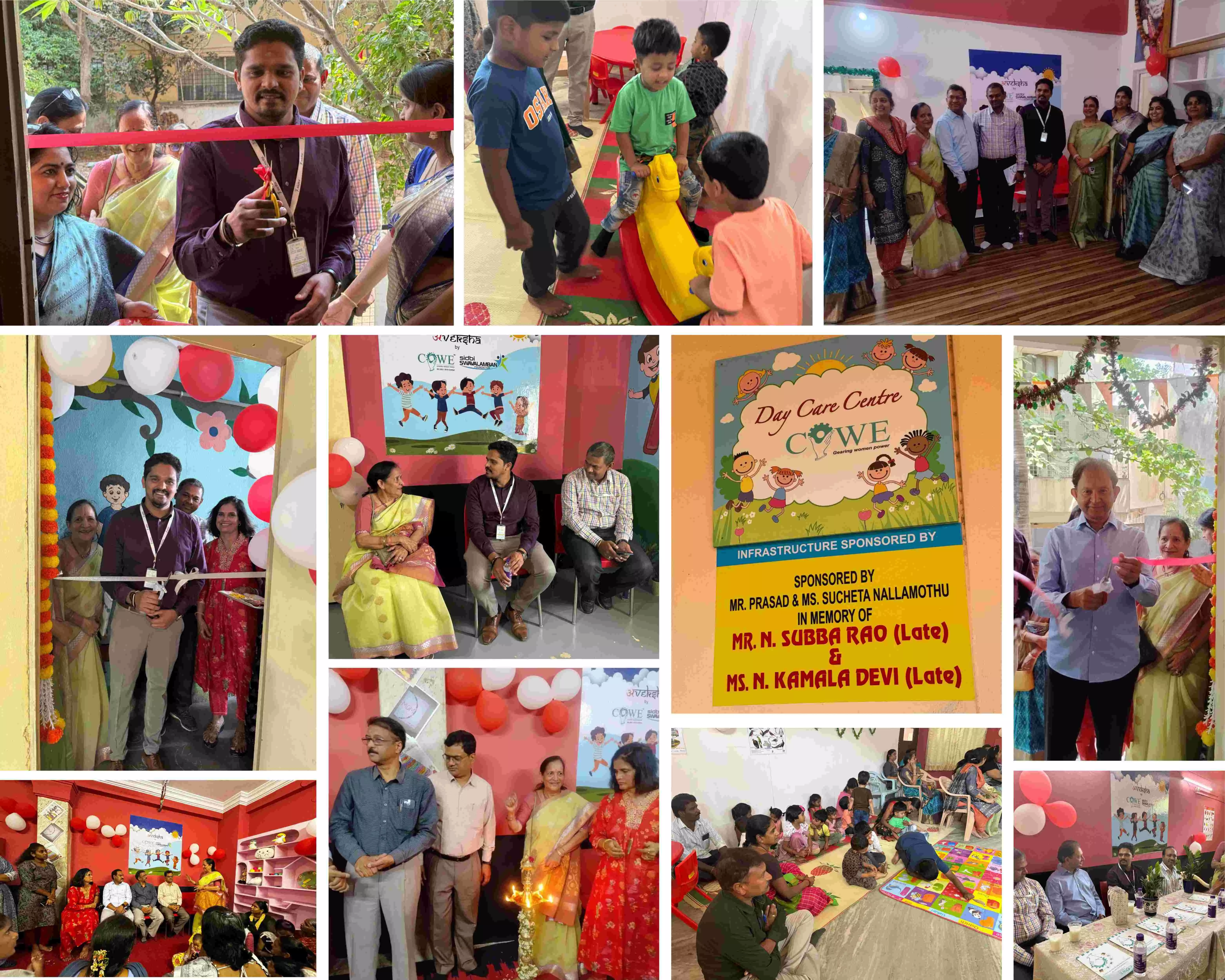 COWE and SIDBI launch Aveksha Daycare Centers for Industrial Workers