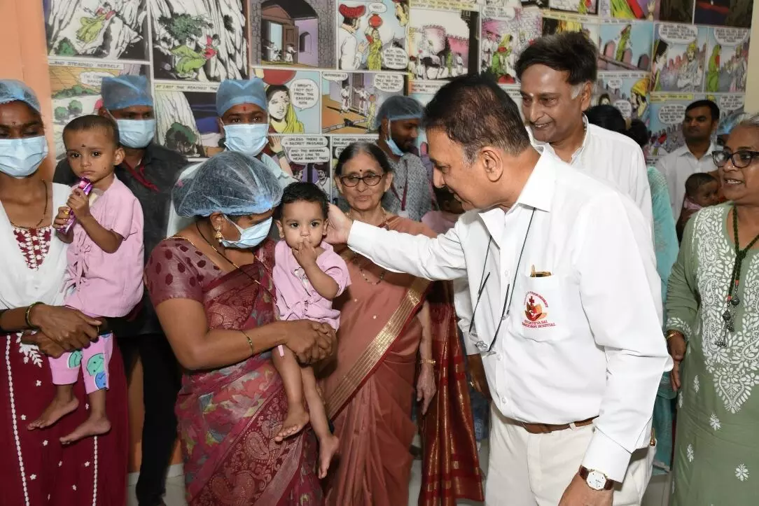 Sri Sathya Sai Sanjeevani Hospitals marks 30K free paediatric heart surgeries