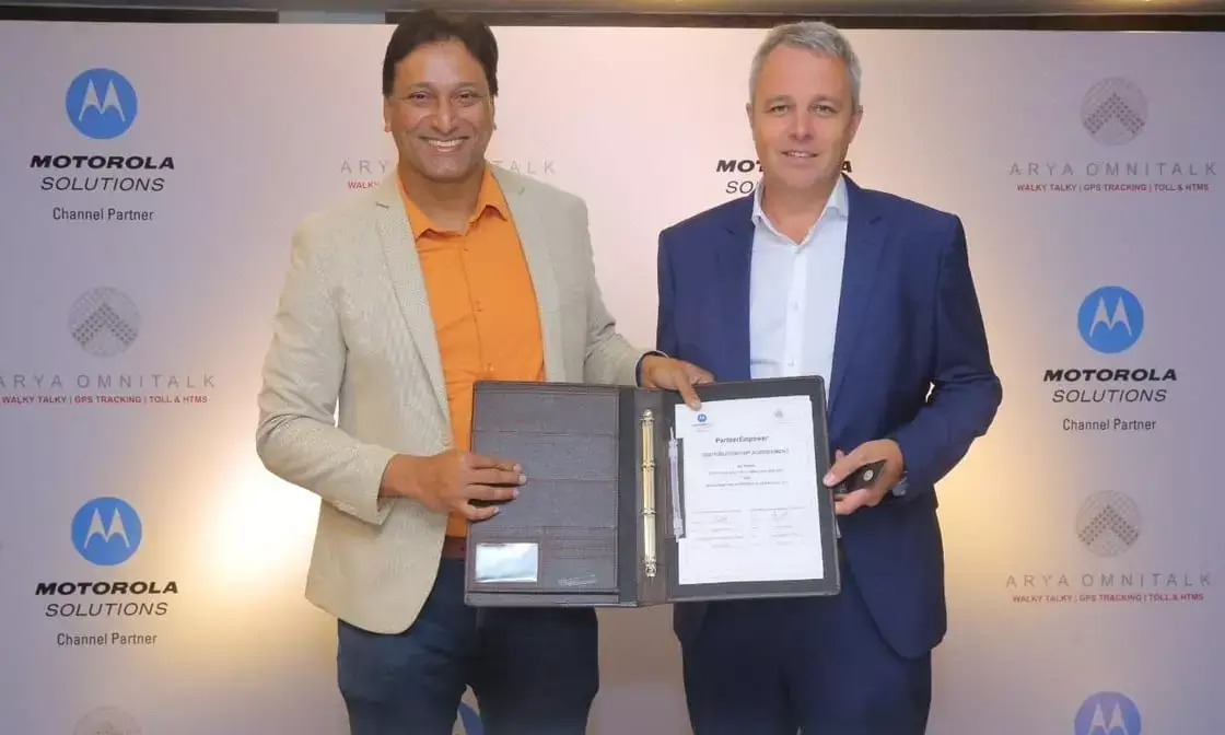 Motorola partners with Arya Omnitalk for Radio Communications Solutions in India