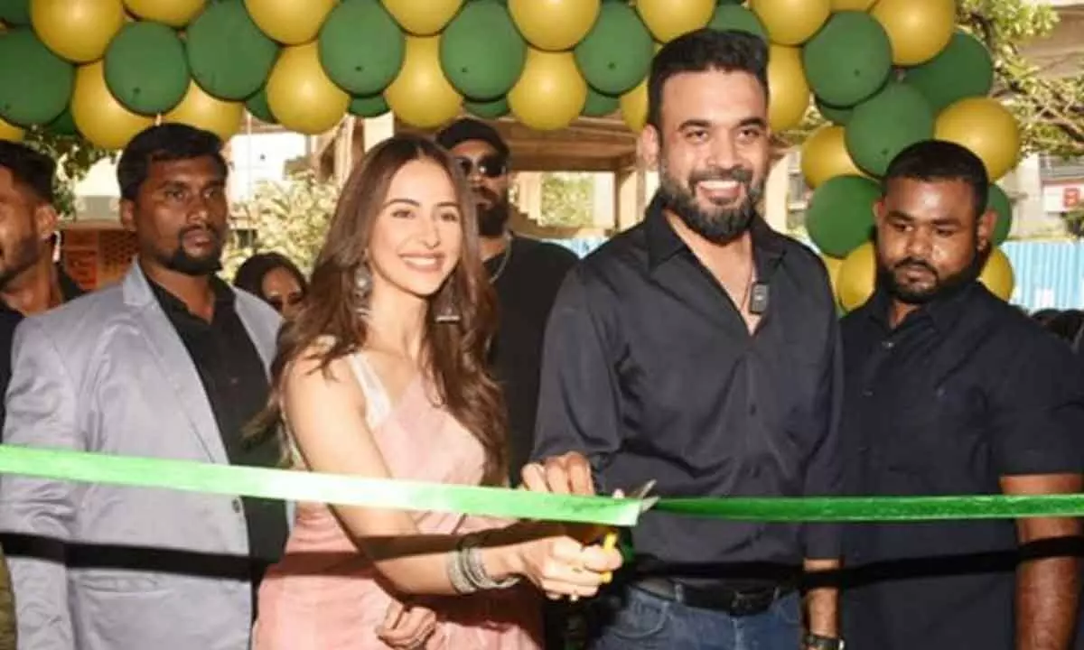 Actress Rakul Preet Singh opens 1st dine-in restaurant in Hyd