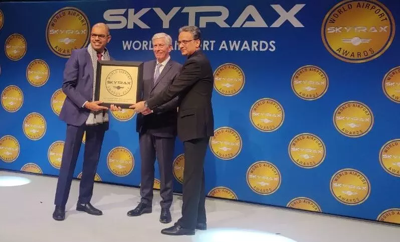 GMR International Airport recognized for superior customer service by Skytrax