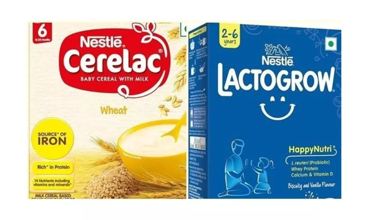 Nestle adds sugar to baby food sold in India