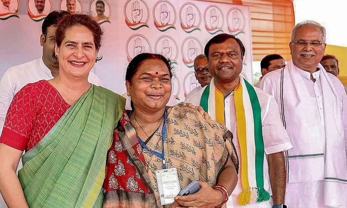 BJP-led Centre wants to change Constitution: Priyanka Gandhi