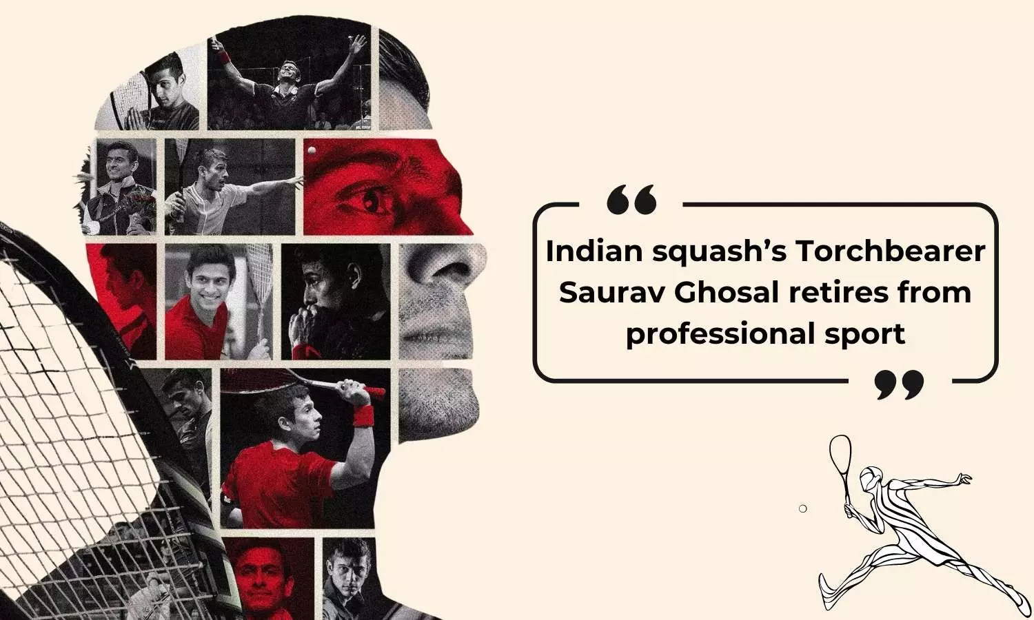 Indian squash’s torchbearer Saurav Ghosal retires from professional sport