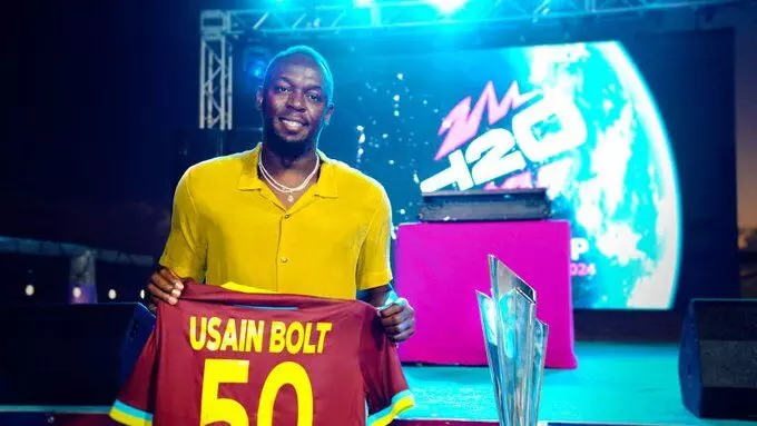 ICC ने T-20 world Cup के ब्रांड एम्बेसडर बने उसेन बोल्ट Legendary sprinter Usain Bolt has been made the brand ambassador for the T20 World Cup to be held between America and West Indies in June.