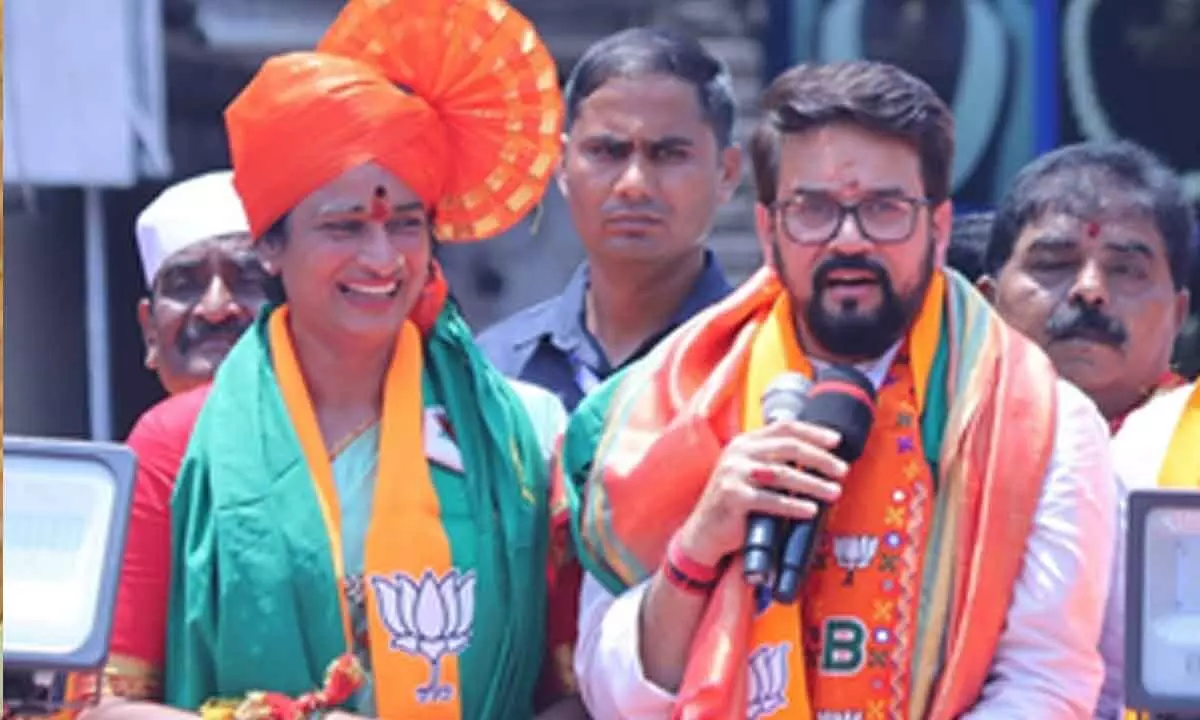 Hyderabad’s BJP nominee files nomination