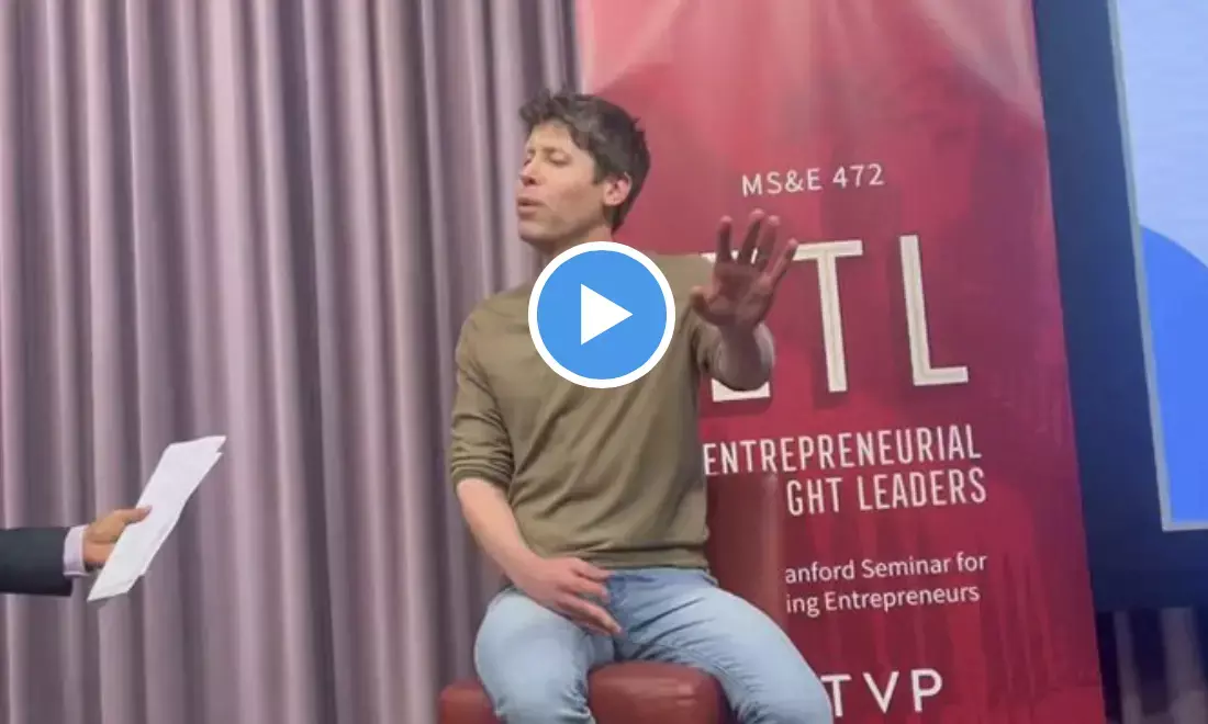 Watch: Stanford students surprise OpenAIs Sam Altman with birthday song