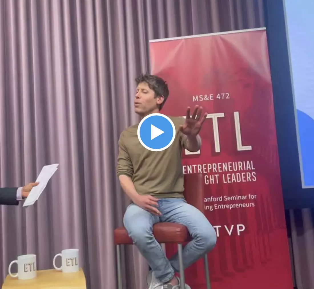 Watch: Stanford students surprise OpenAIs Sam Altman with birthday song