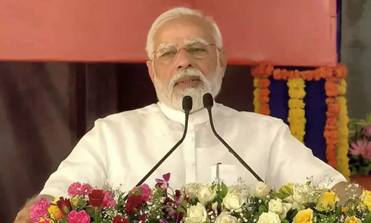 Won’t allow Cong to implement religion-based quota: PM Modi