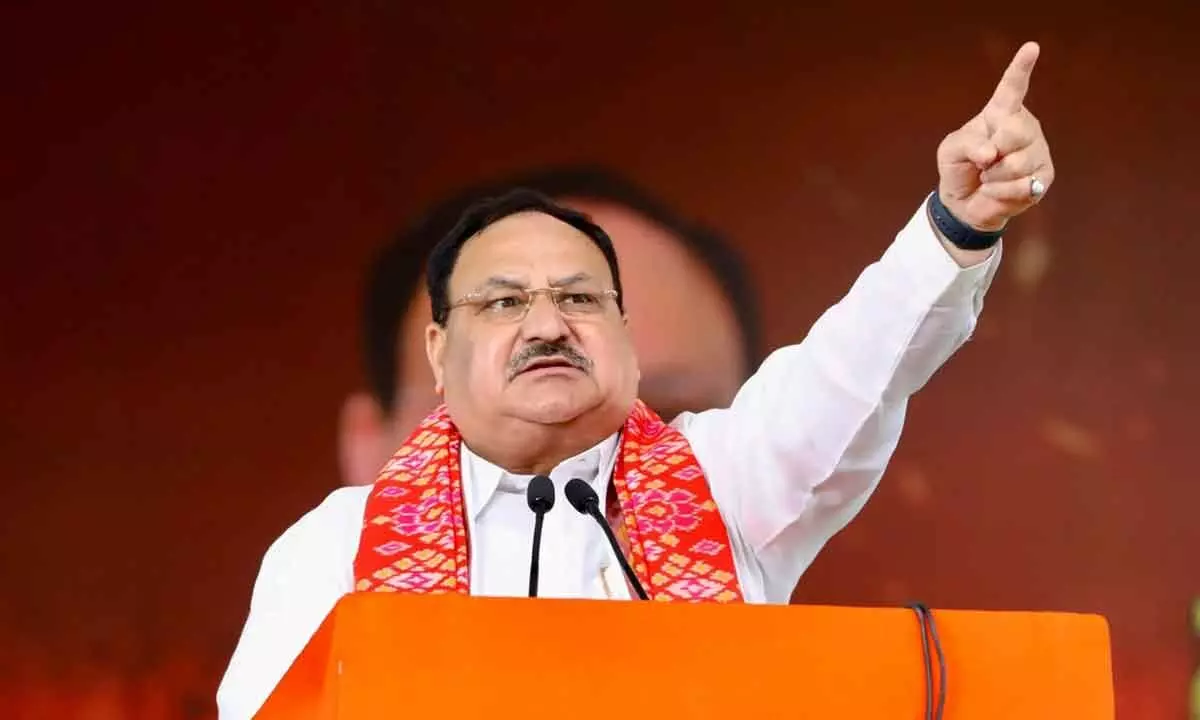 Cong, BRS, AIMIM supporters of Tabligi Jamaat: JP Nadda