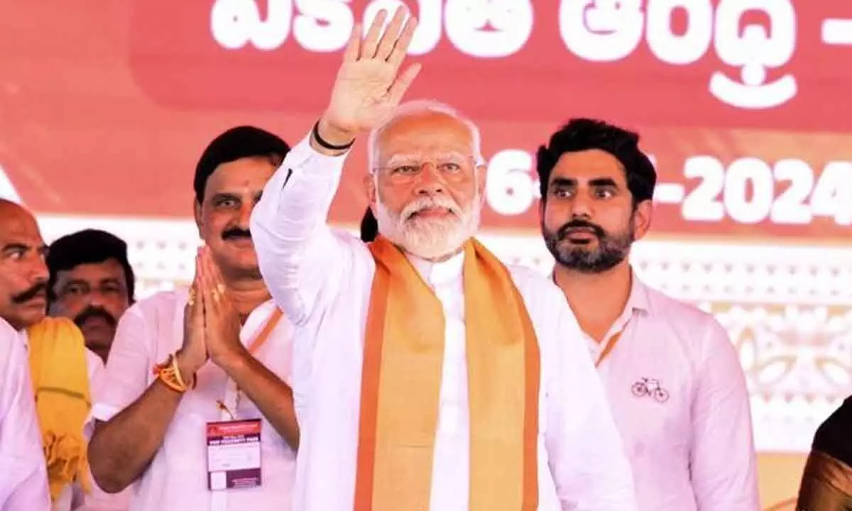 People yearning for change in AP, says Modi, predicts NDA rule after June 4