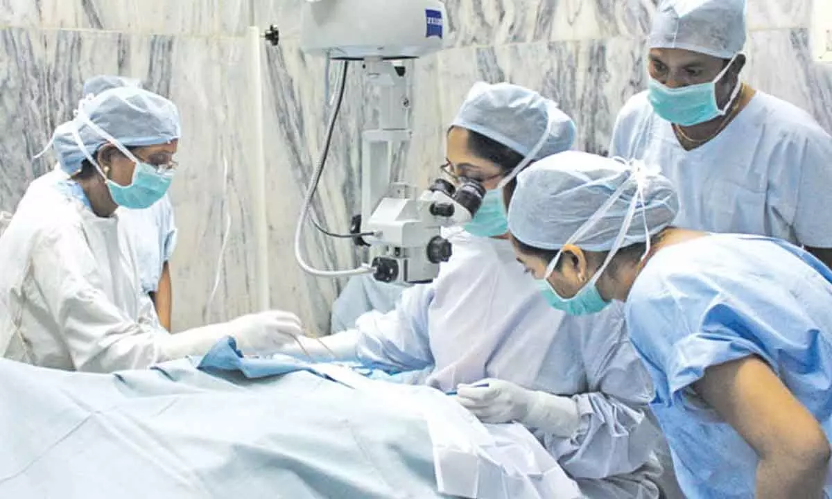 Rare procedure performed by LVPEI at Vijayawada
