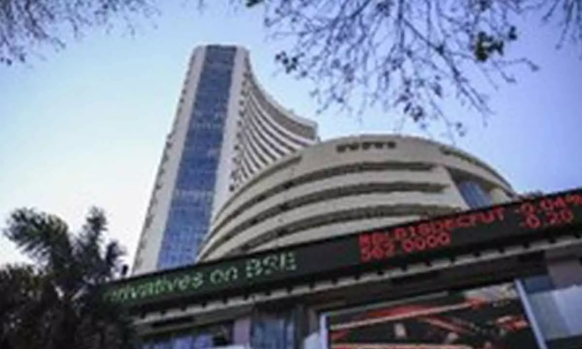 Key indices edge down on unabated FII outflows
