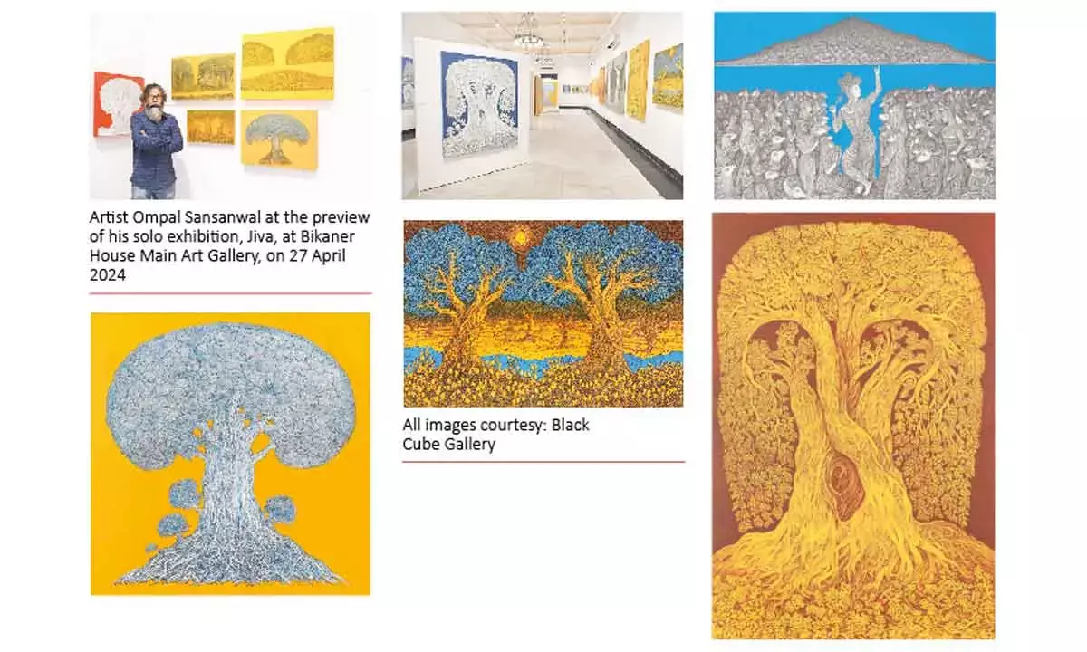 Artist Ompal Sansanwal makes comeback after 15 yrs