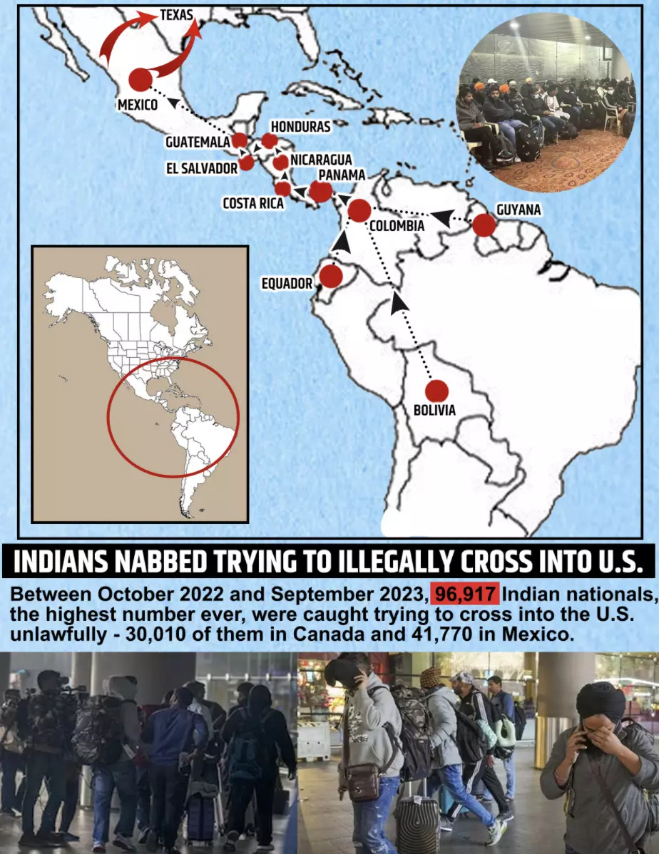 What is the Donkey Route and how did the CID foiled entry of Indians to pursuit of an illegal American Dream? What is the Donkey Route and how did the CID foiled entry of Indians to pursuit of an illegal American Dream?
