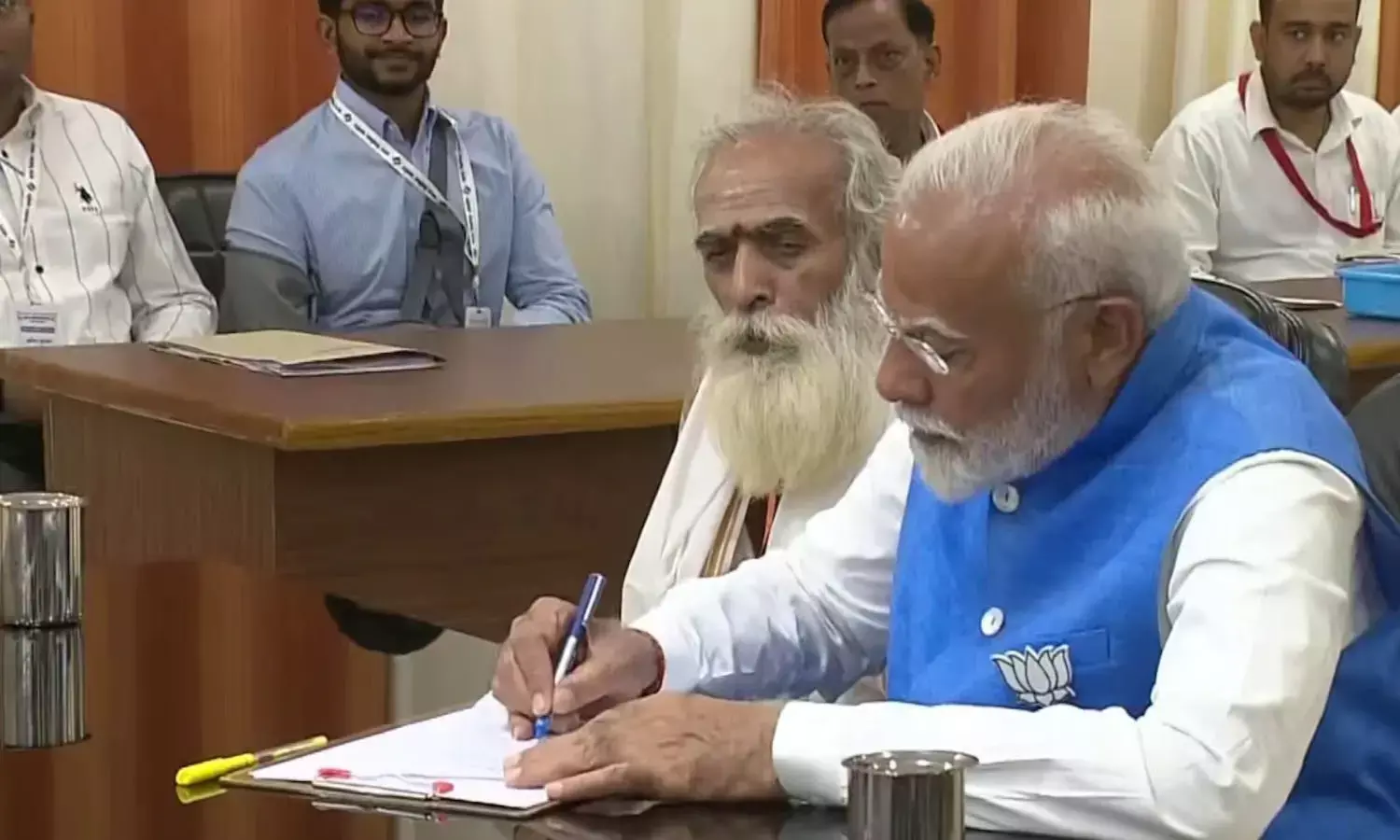 PM Modi to file Varanasi nomination today, 12 CMs attend event