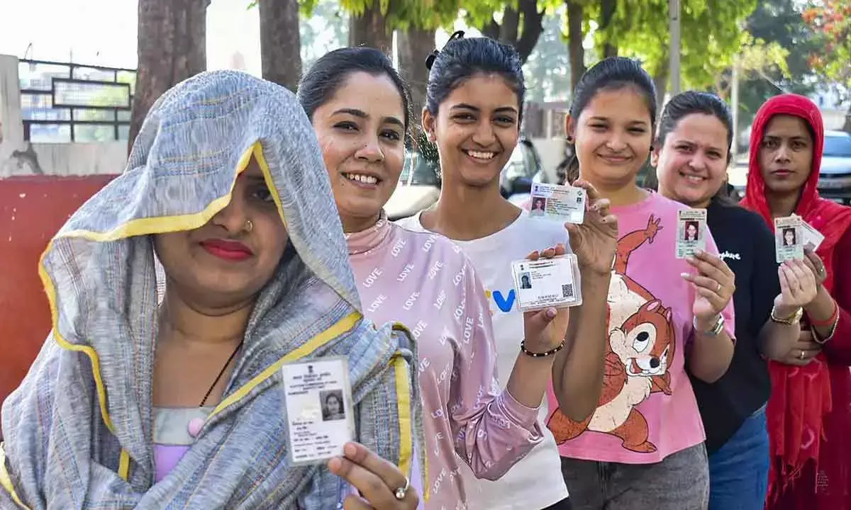 67% voter turnout in 1st 4 phases of LS polls: EC