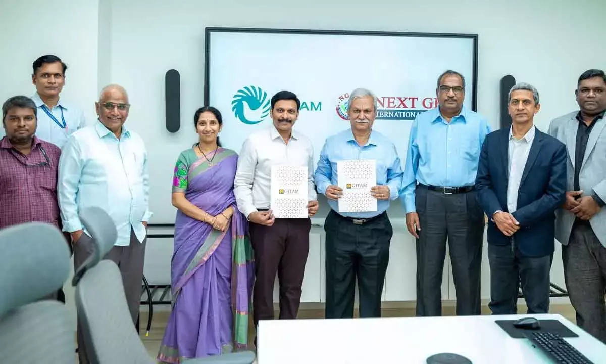 GITAM ties up with Next Gen Intl Schools