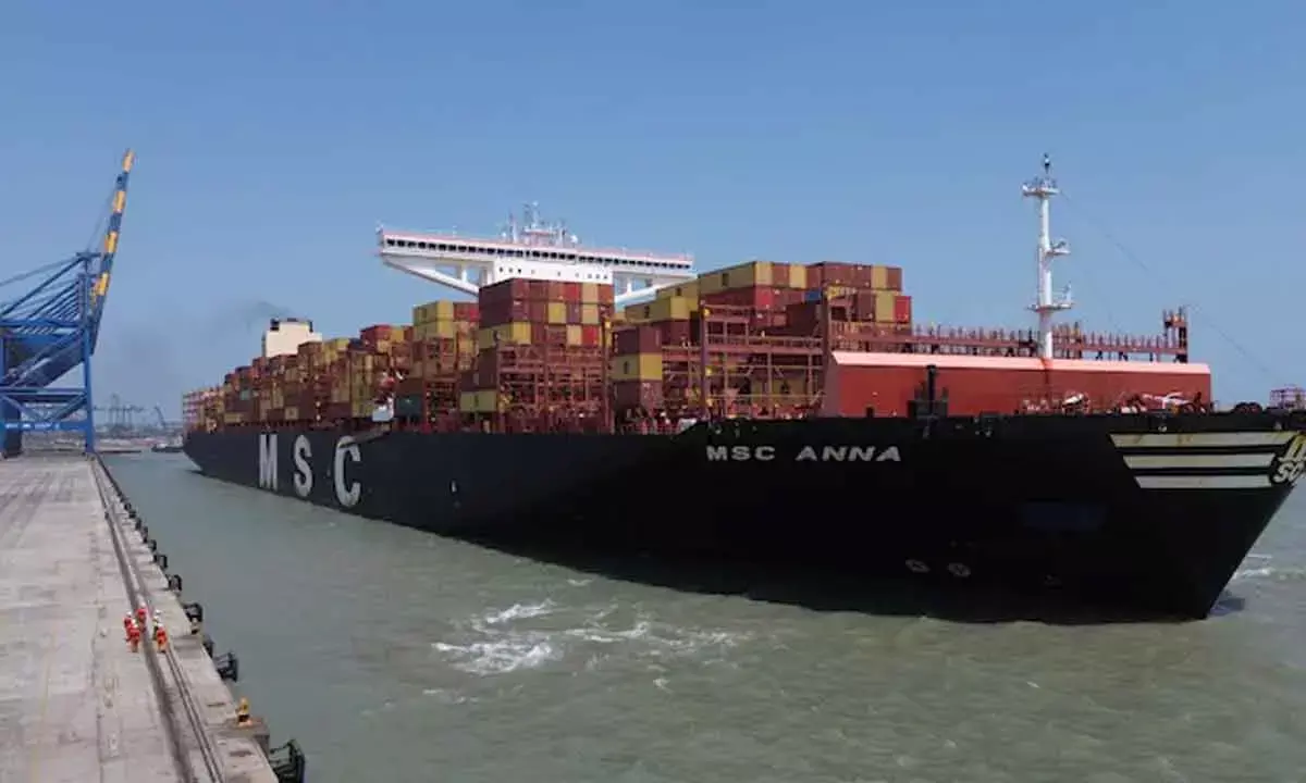 Docking of largest container ship elevates stature of Mundra Port
