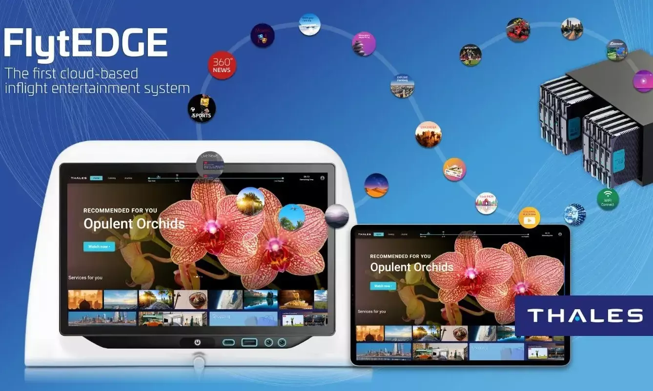 Thales’ FlytEDGE digitally remasters the inflight entertainment experience