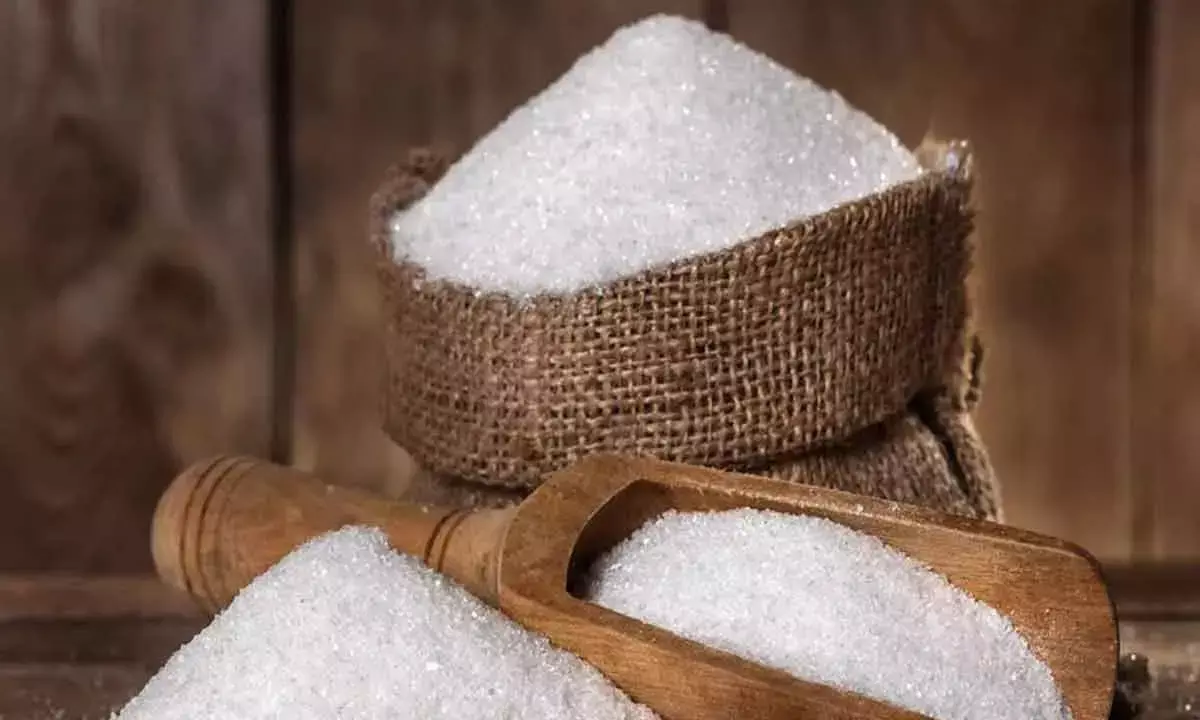 sugar output jumps 43% in last 2 months