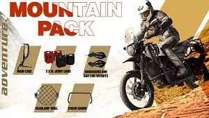 Yezdi Adventure gets fully loaded for the start of the riding season