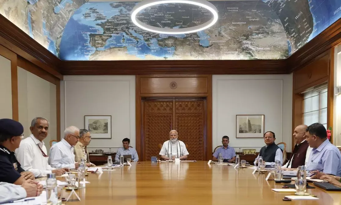 PM Modi chairs host of meetings, asks officials to ensure fire drills in hospitals, public places
