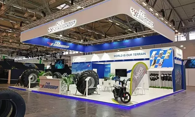 TVS Eurogrip tyres launches steel belted agro industrial radial tyres at  Cologne show