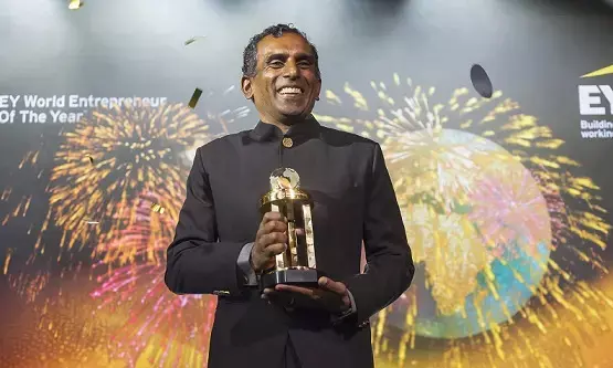 Vellayan Subbiah from India named EY World Entrepreneur of The Year 2024
