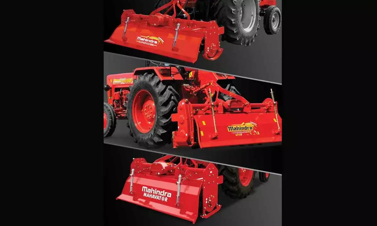 Mahindra gears up for higher demand of rotavators in TG, AP