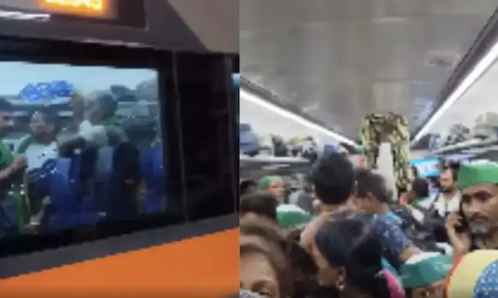 Crowded, ticketless passengers in Vande Bharat Express goes viral! Video