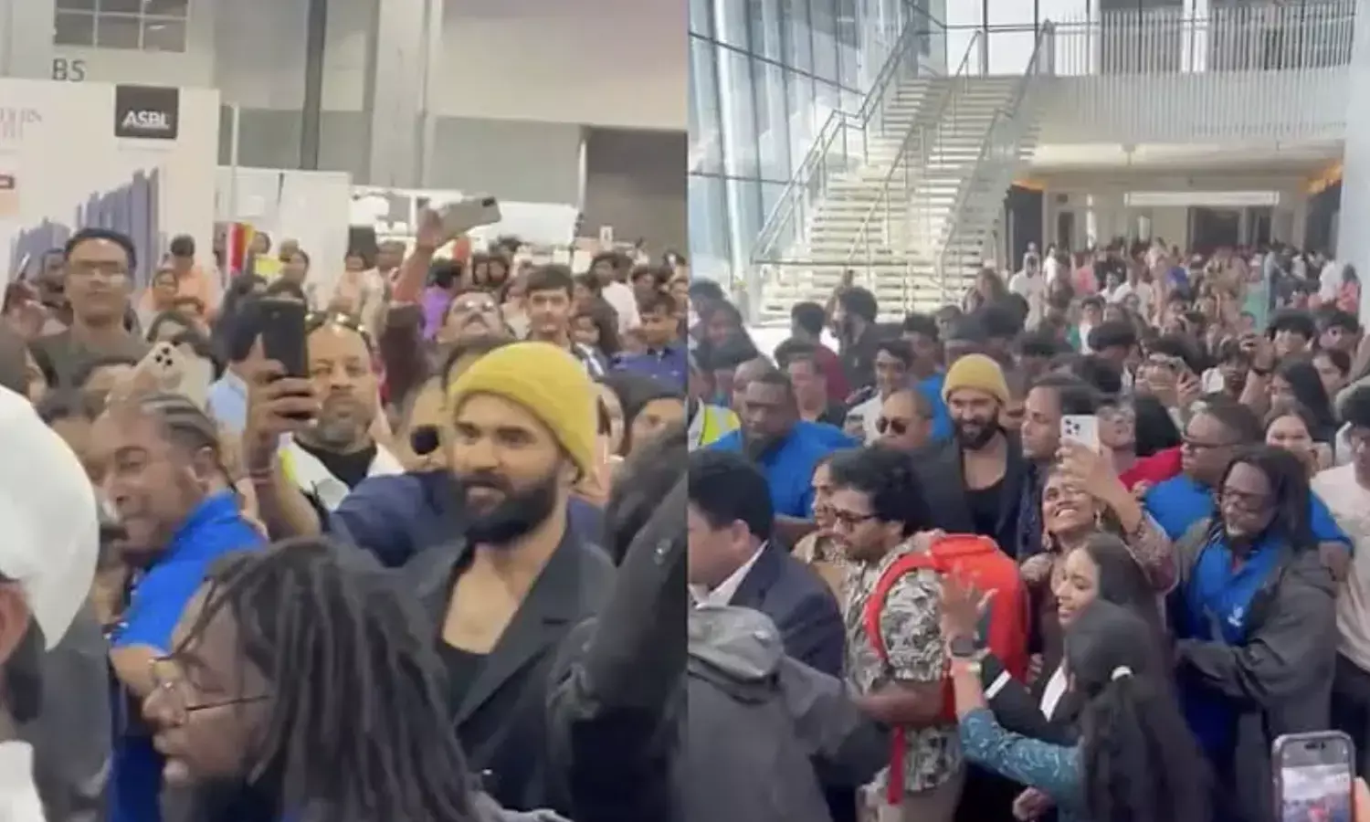 Vijay Deverakonda overwhelmed by fans at USA event, video goes viral
