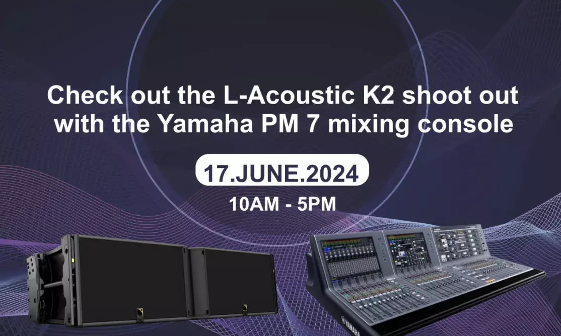 Mowzz Audio celebrates L-Acoustics inventory upgrade with K2 speaker system