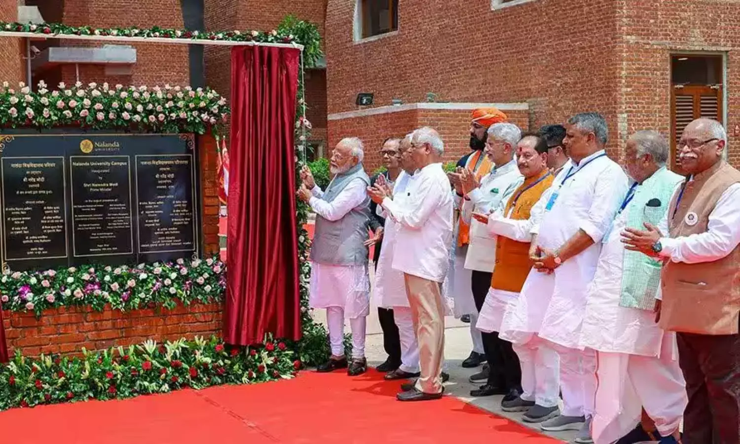 Narendra Modi inaugurates new Nalanda University campus in Bihar