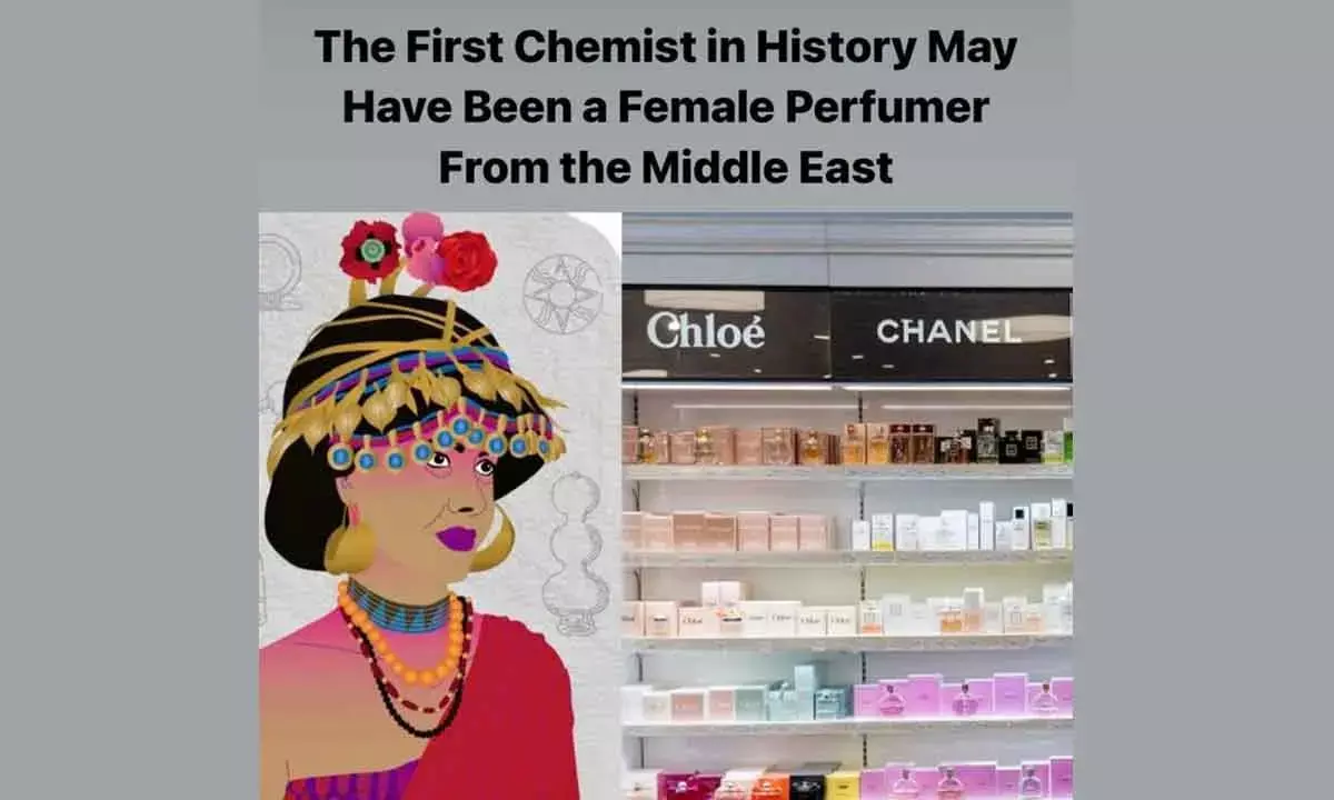 Perfumes possess mystical, magical and divine soothing powers