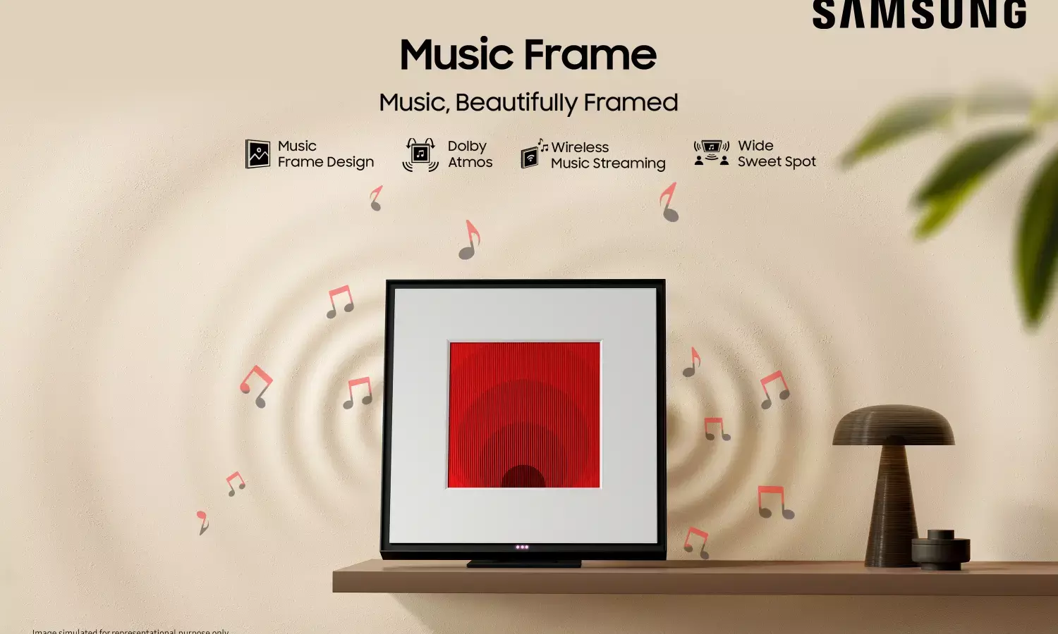 Samsung Launches Stunning Music Frame in India Samsung Launches Stunning Music Frame in India