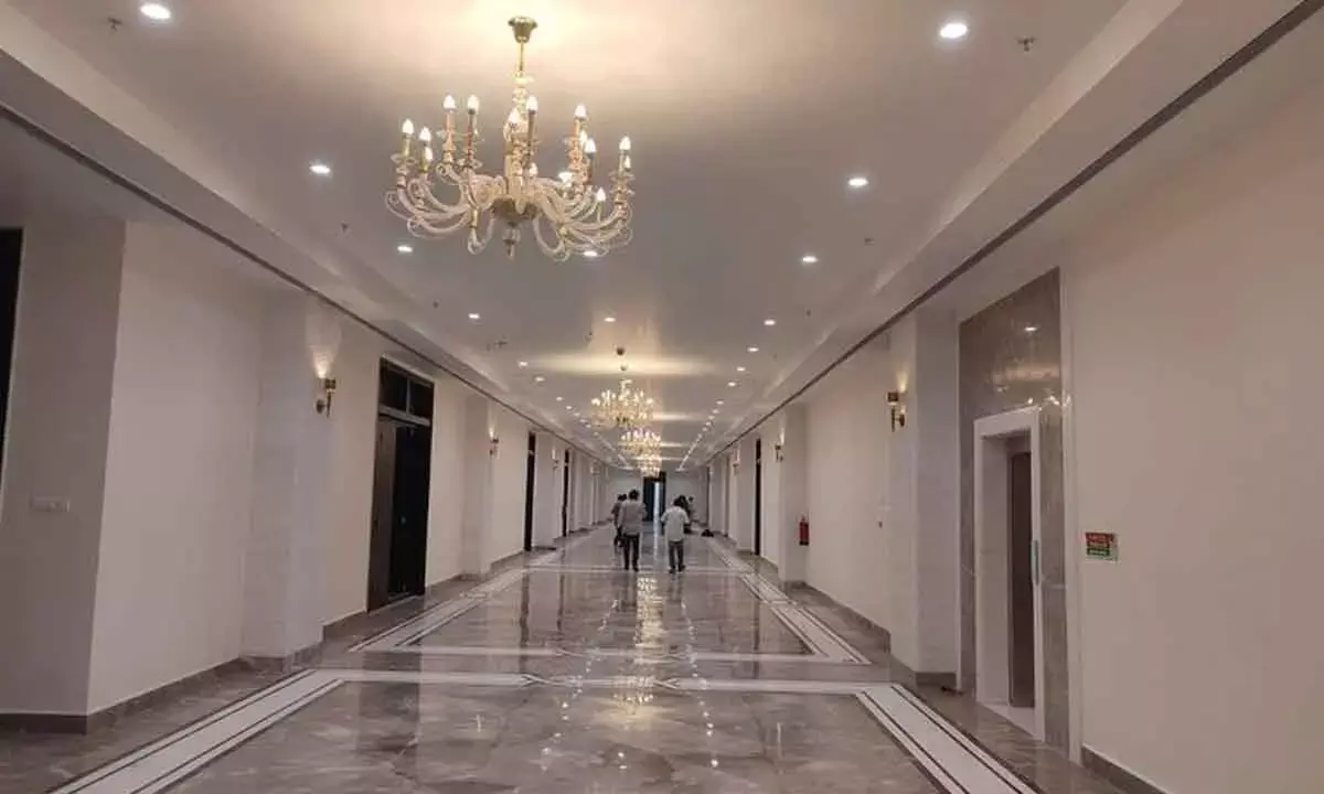 Activist calls for demolition of CRZ violating structures atop Rushikonda