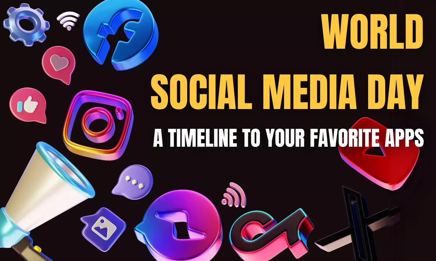 World Social Media Day - A Timeline Social Media Evolution