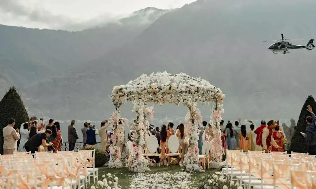 Wedding mkt fuelling car, electronics sales