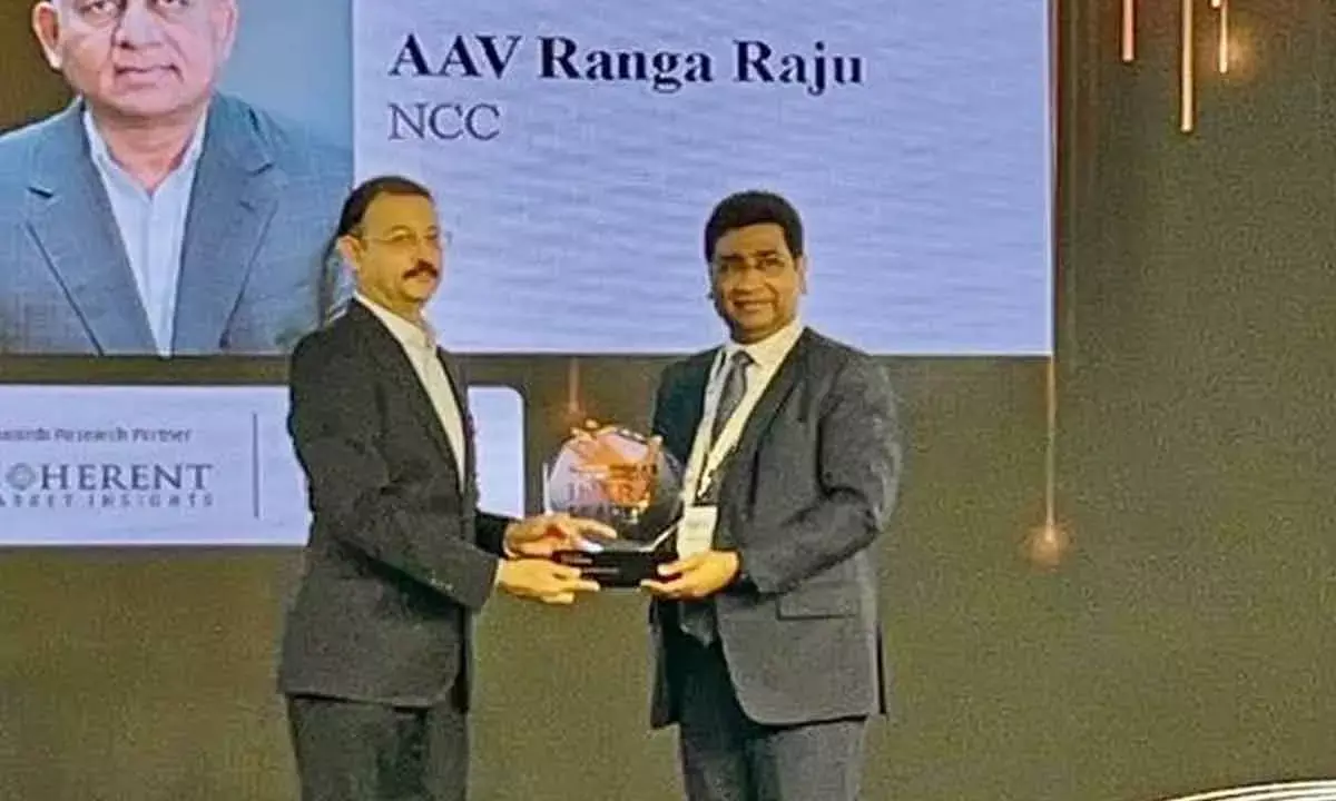 NCC Ltd MD bags impactful leader award