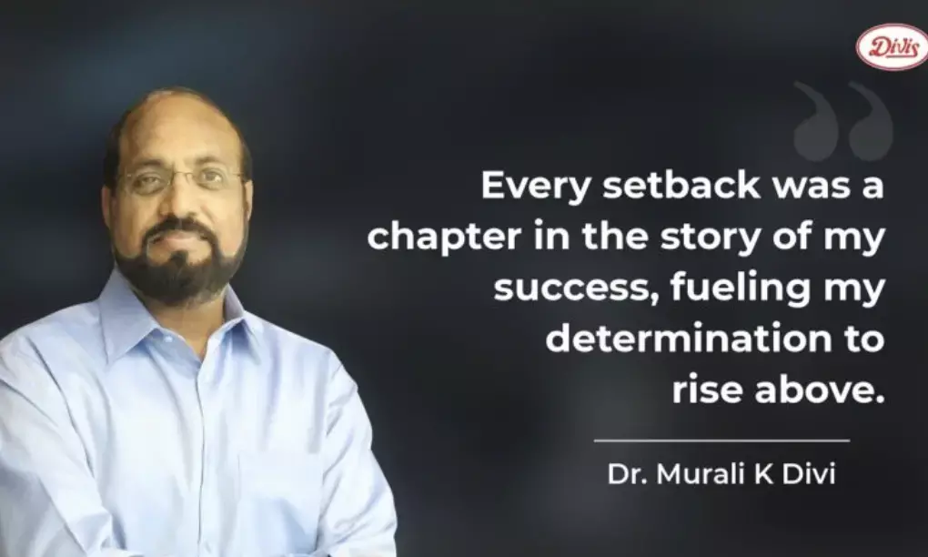 Humble beginnings to Hyderabads richest: Dr. Murali K. Divis journey at Divis Labs