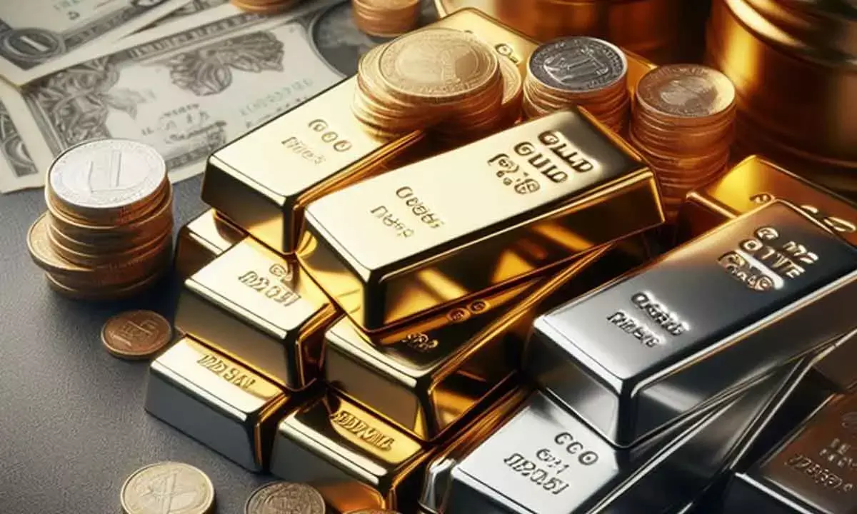 Gold and silver prices rise
