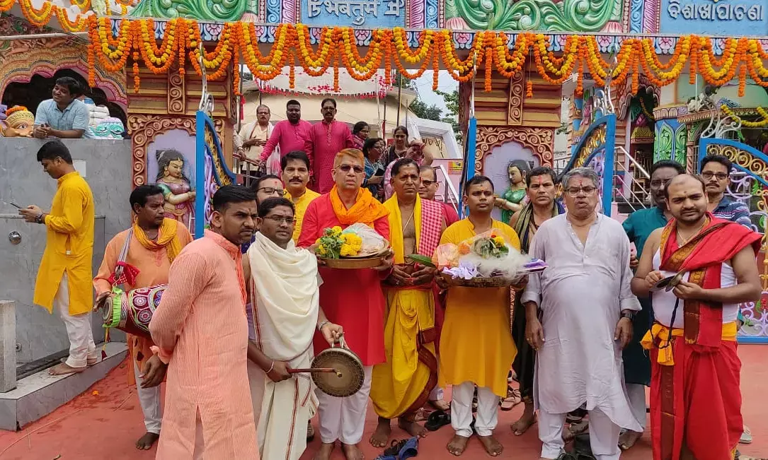 Enthusiasm marks Rath Yatra in Vizag