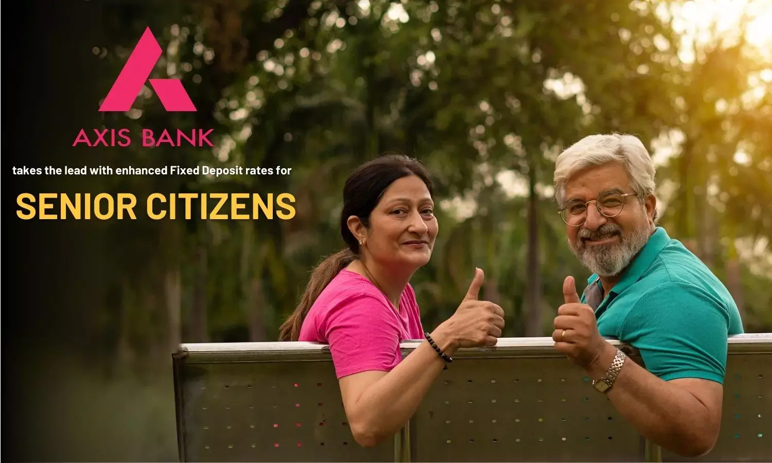 Axis Bank takes the lead with enhanced Fixed Deposit rates for senior citizens