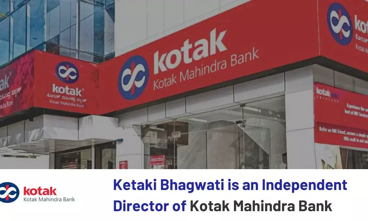 Ketaki Bhagwati is an Independent Director of Kotak Mahindra Bank