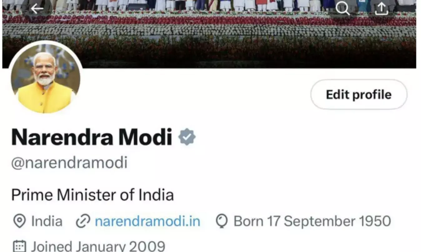 PM Narendra Modi hits 100 mn followers on X, surpassing Taylor Swift